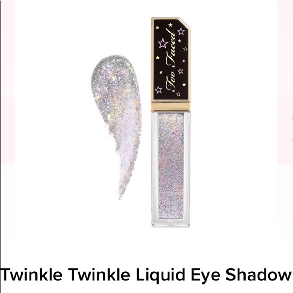 Too Faced liquid glitter eye shadow